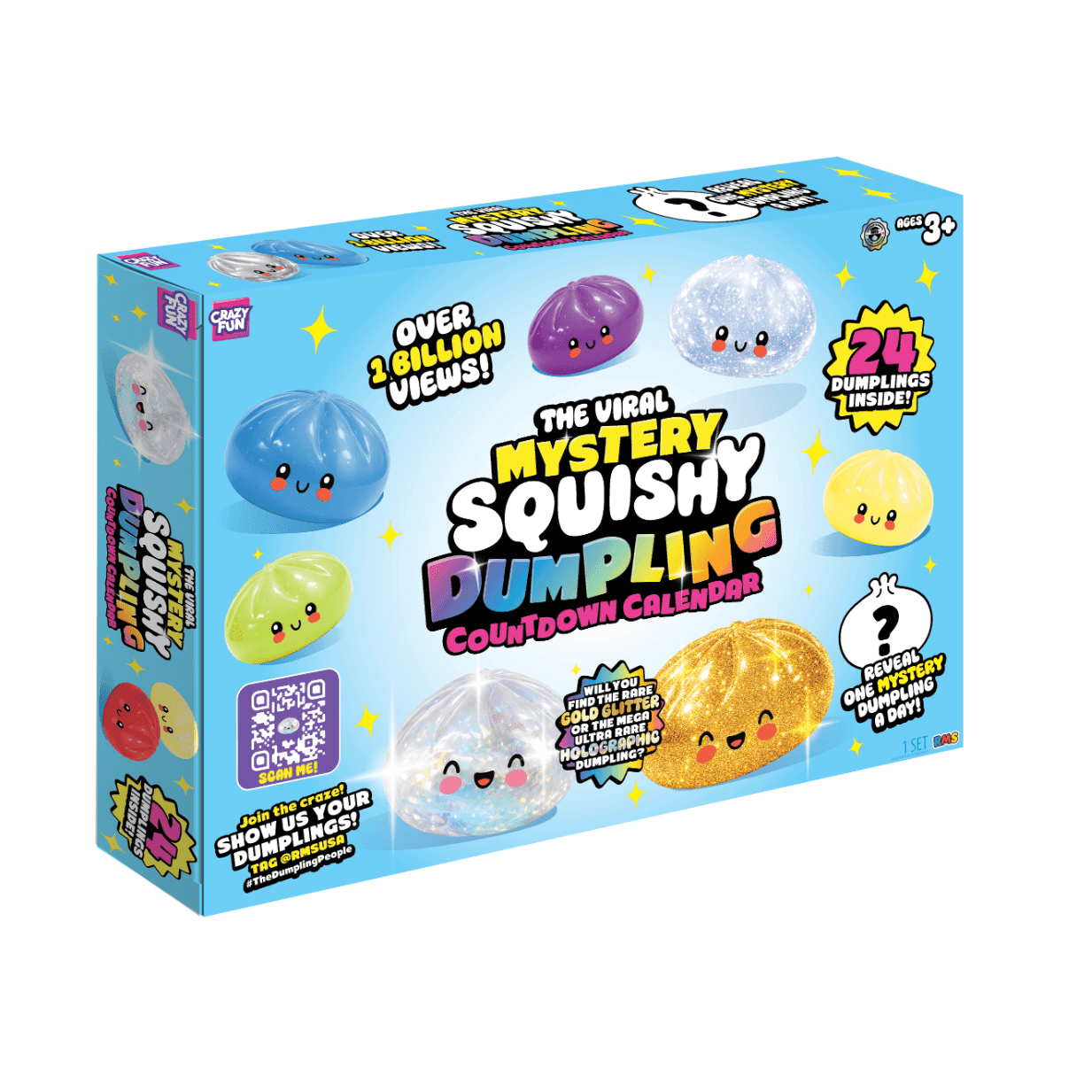 RMS Crazy Fun Mystery Dumpling Advent Calendar 2026 (24 pc)