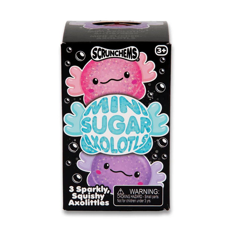Scrunchems Mini Sugar Axolotls 3-Pack