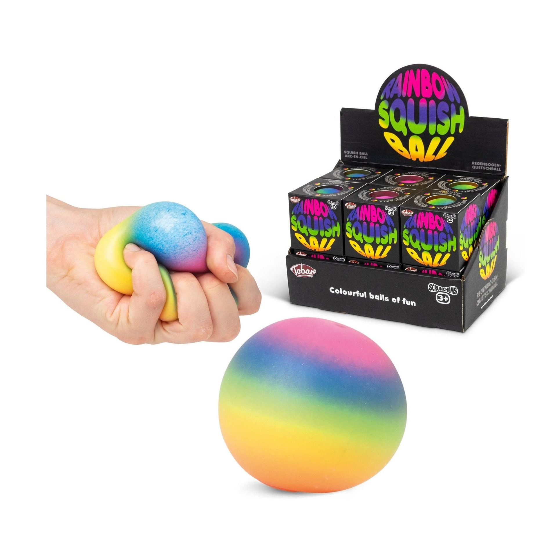 Scrunchems Rainbow Squish Ball