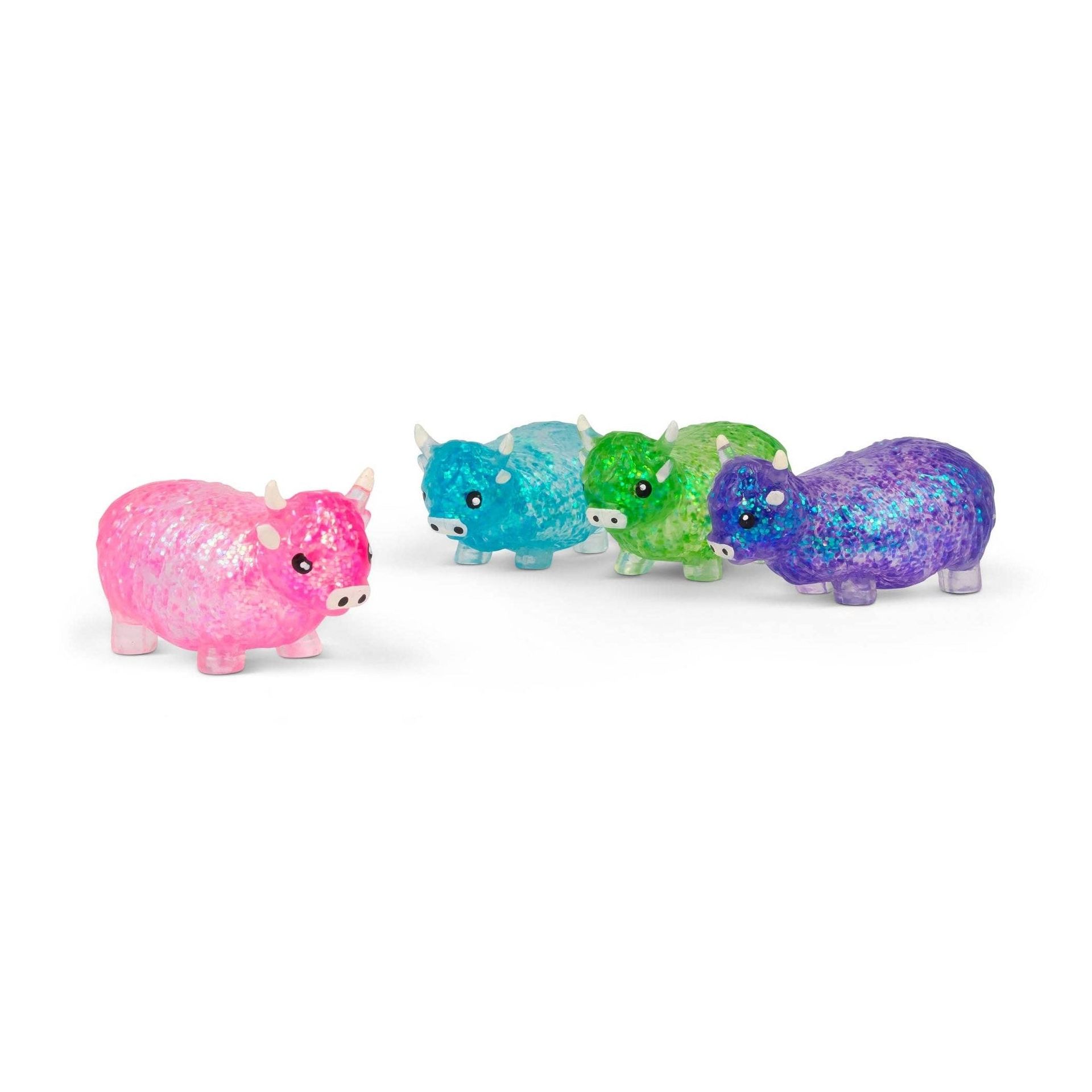Scrunchems Sugar Highland Cow Squishy Fidget Toy (1pc) Color Ships Assorted
