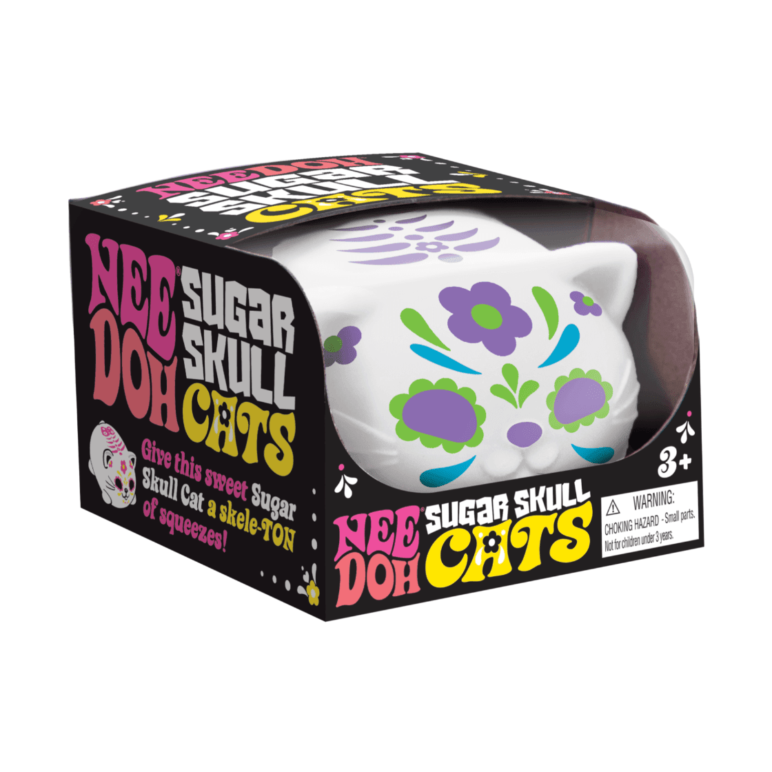 Sugar Skull Cat Needoh Bundle (10 items) 1 Cat + Surprise Items!