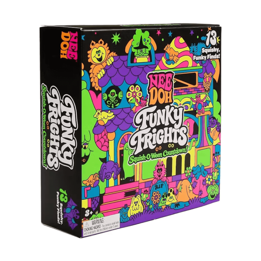 NeeDoh Funky Frights Countdown Bundle (10 Items)