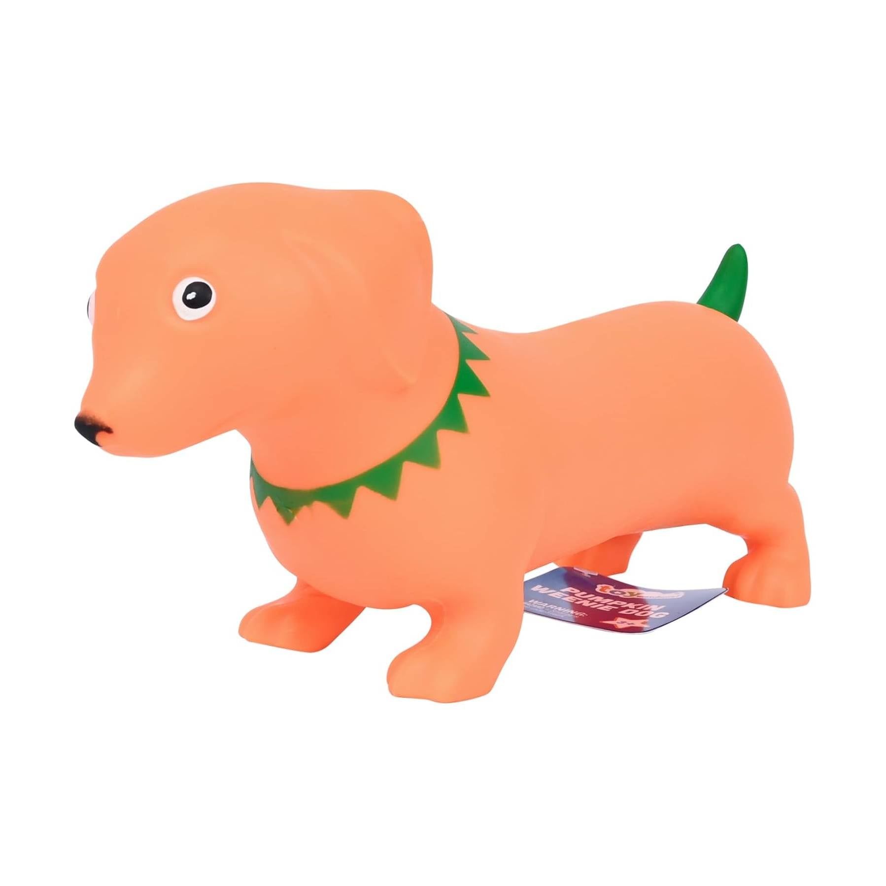 Toymendous Squishy Weenie Dog – Pumpkin