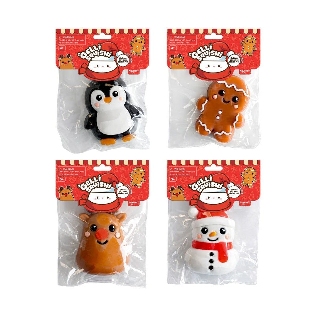 Gelli Squishi Christmas Edition-Keycraft